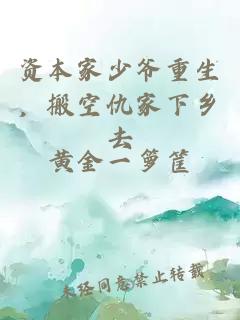 资本家少爷重生，搬空仇家下乡去