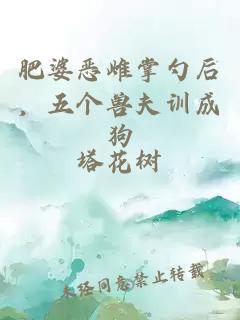 肥婆恶雌掌勺后,五个兽夫训成狗