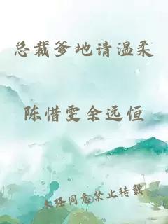 总裁爹地请温柔